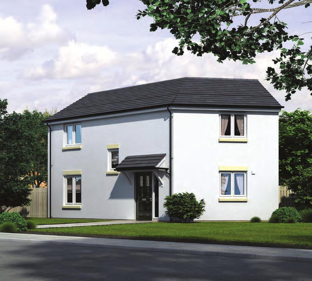 ALMOND PARK, MUSSELBURGH The Carlyle (SEMI DETACHED / END TERRACE) 3 Bedroom home The 3 bedroom Carlyle offers an interesting style of home to appeal to first-time buyers and young families looking