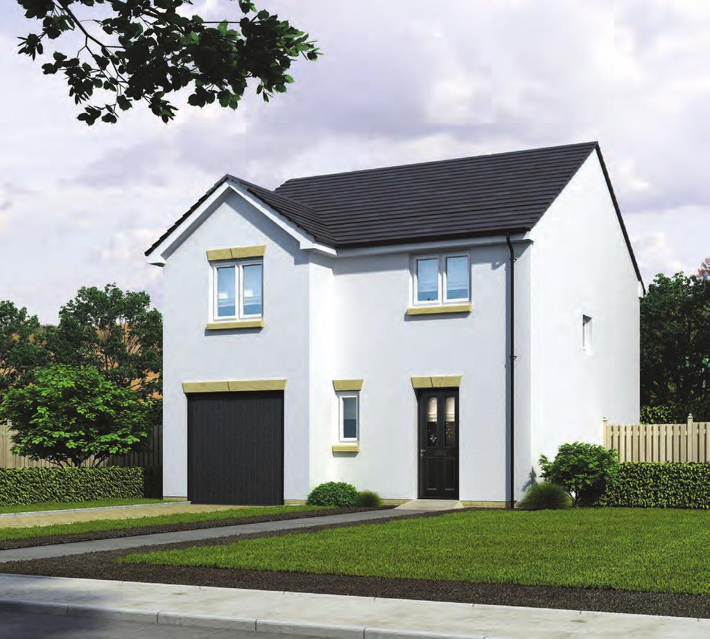 ALMOND PARK, MUSSELBURGH The Chalmers (SEMI DETACHED / DETACHED ) 3 Bedroom home The 3 bedroom Chalmers offers a practical and stylish family home with a convenient layout for contemporary living.