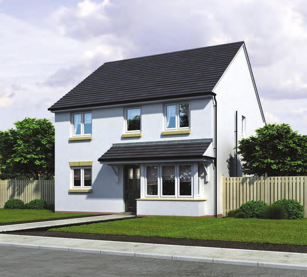 ALMOND PARK, MUSSELBURGH The Fleming 4 Bedroom home The 4 bedroom detached Fleming has plenty of practical features to make this a popular style for families.