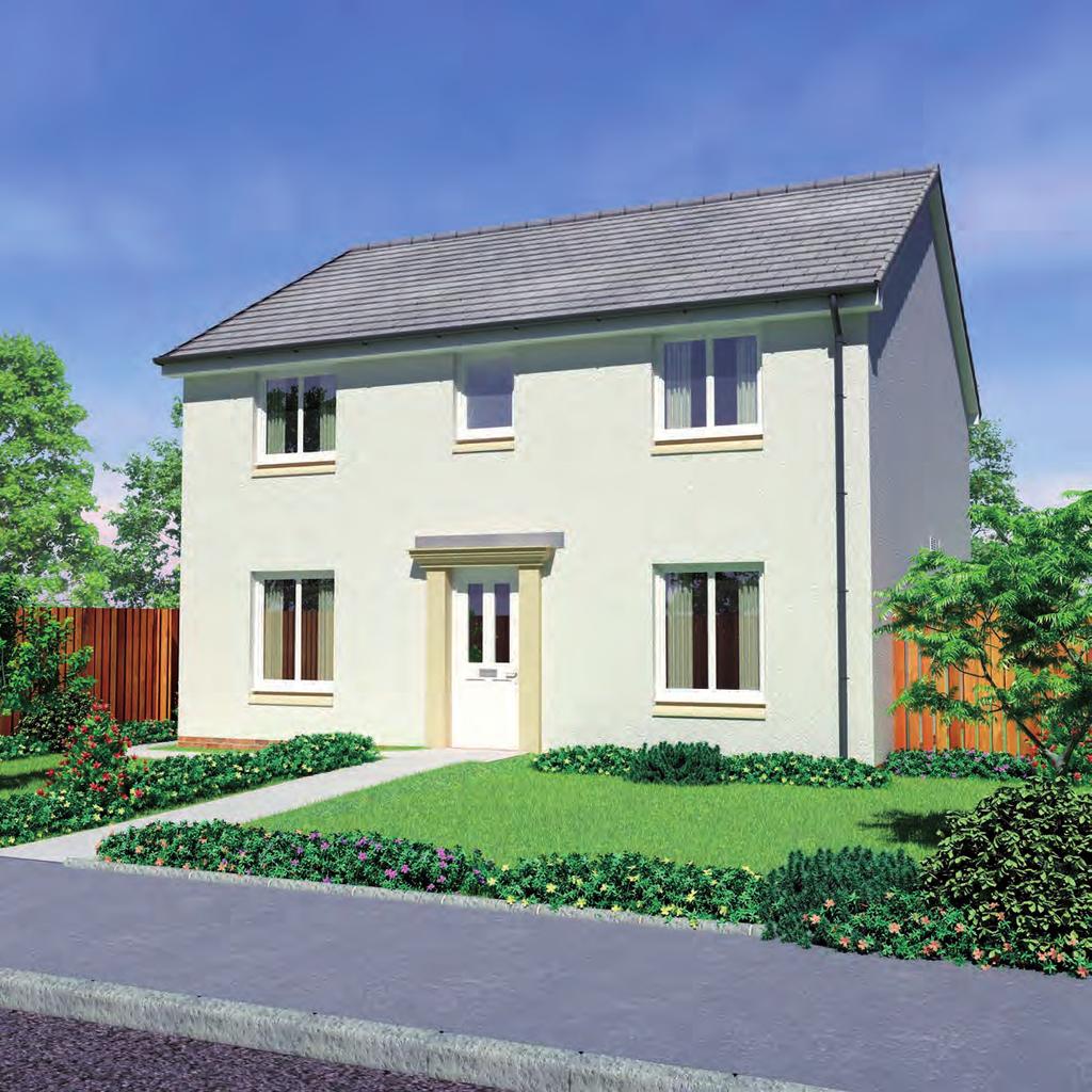 ALMOND PARK, MUSSELBURGH The Hume (DETACHED) 4 Bedroom home The 4 bedroom detached Hume offers great living space for growing families, and it is an attractive addition to any street scene.