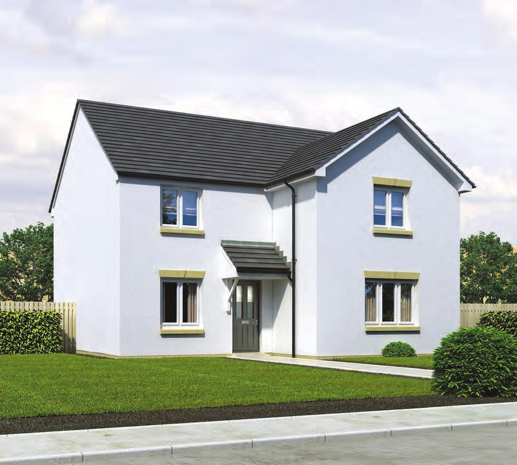 ALMOND PARK, MUSSELBURGH The MacIntosh 4 Bedroom home The 4 bedroom detached MacIntosh offers superb kerb appeal and a great place to call home for a growing family.