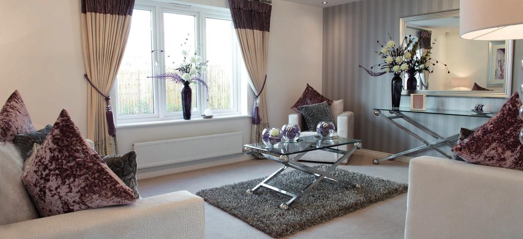 The images on this page depict typical Taylor Wimpey interiors. Lifestyle Welcome to a home where all the fixtures and fittings are brand new and unused.