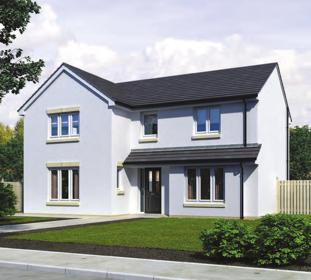 ALMOND PARK, MUSSELBURGH The Monro 4 Bedroom home The magnificent detached 4 bedroom Monro is a fantastic family home and commands great kerb appeal.