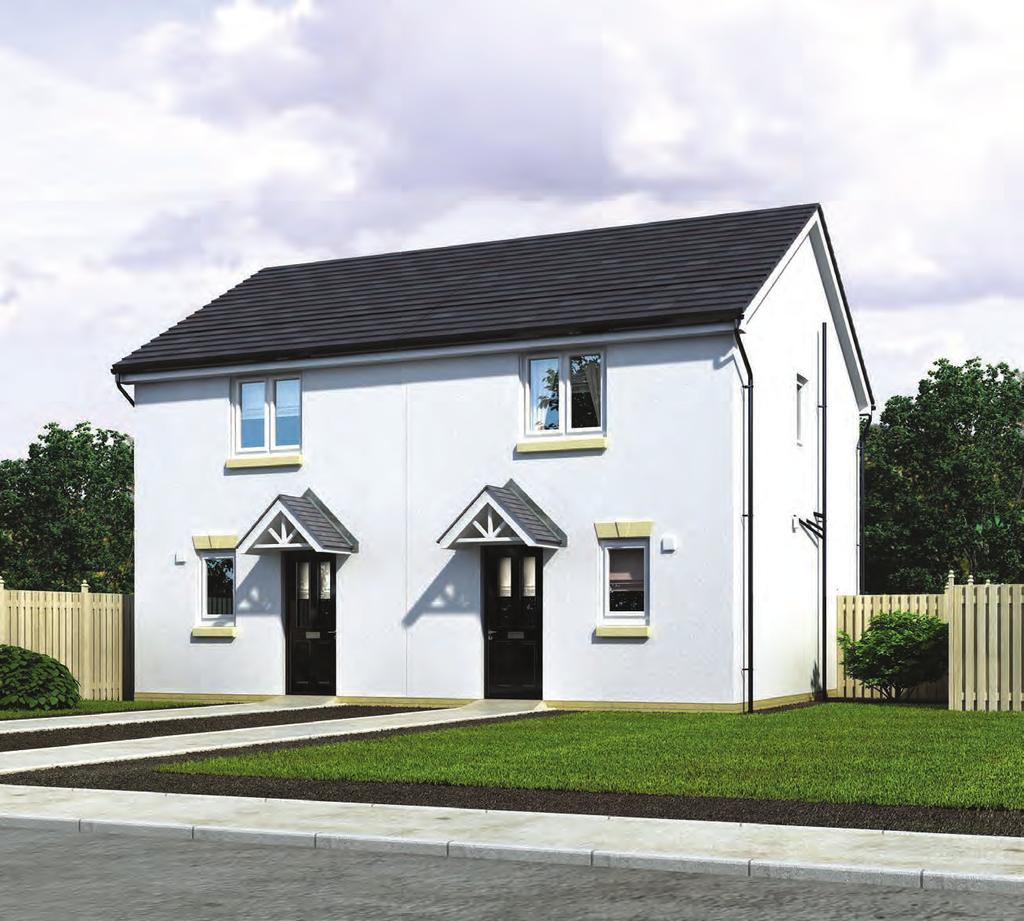 ALMOND PARK, MUSSELBURGH The Adam (TERRACED / SEMI DETACHED) 2 Bedroom home The 2 bedroom Adam offers a stylish and practical place to call home.
