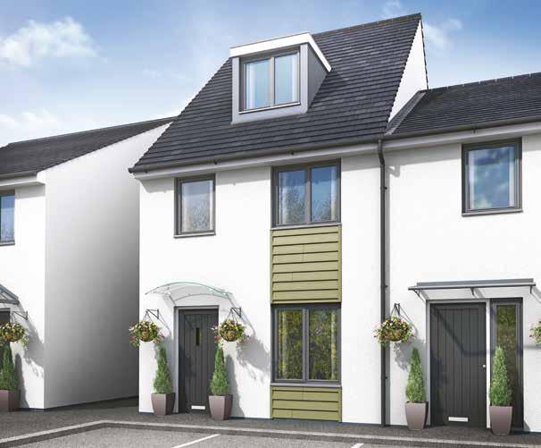 CHERRY TREE GARDENS The Bodmin 3 bedroom home The carefully considered use of space makes The Bodmin a well designed 3 bedroom home.