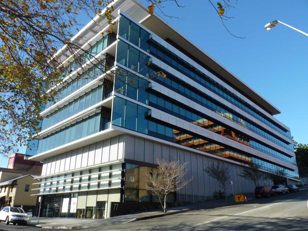 Level 5, 77 Market Street, Wollongong Area: 540m² Wollongong CBD A Grade $450/m² pa gross + GST secured garage spaces at additional cost 4.
