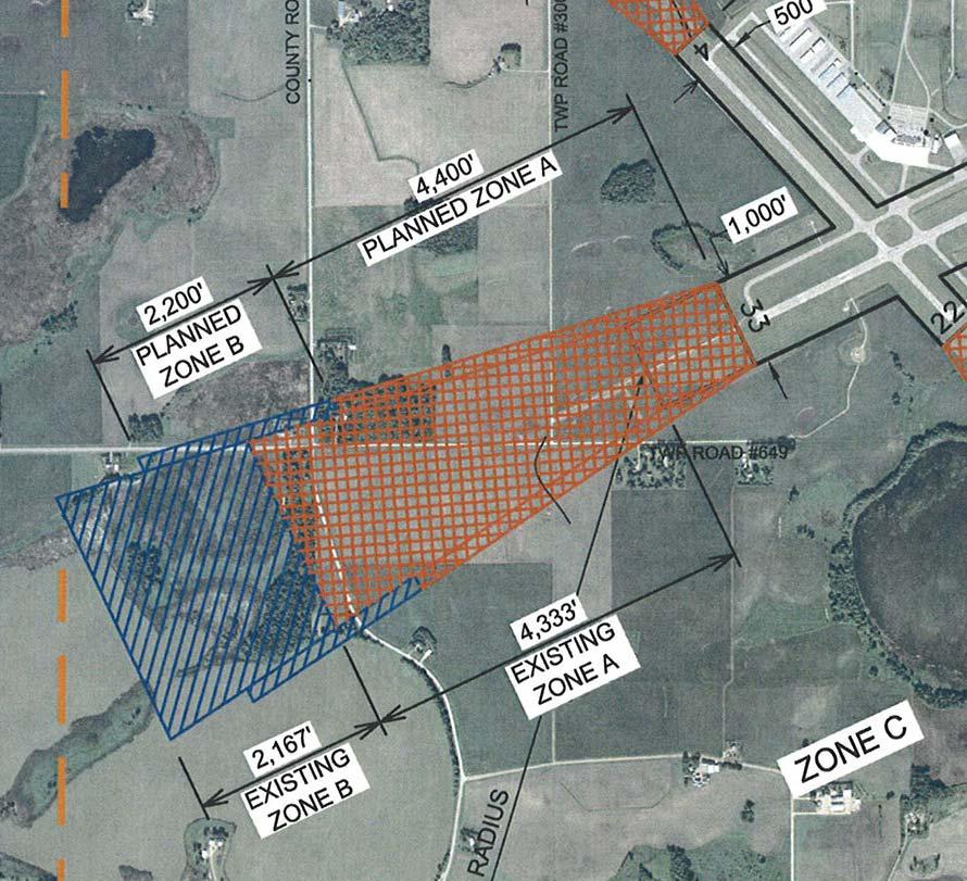 Mankato Regional Airport Zone A & B Planning Considerations Mankato Regional Airport s 1975 land use zoning considered a