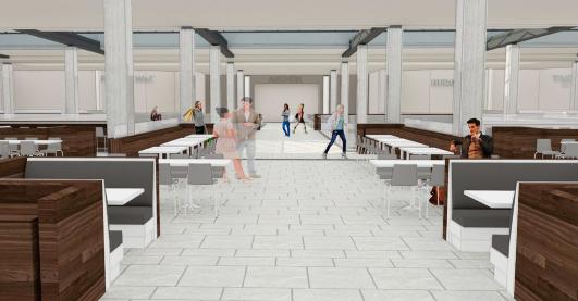 FOOD COURT Ingram Park Mall Food Court will undergo renovation in the Fall/ Winter of 2016.