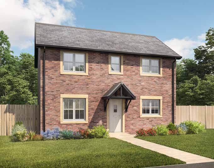 The Wellington The Chester 4 Bedroom Detached with Integral Single Garage