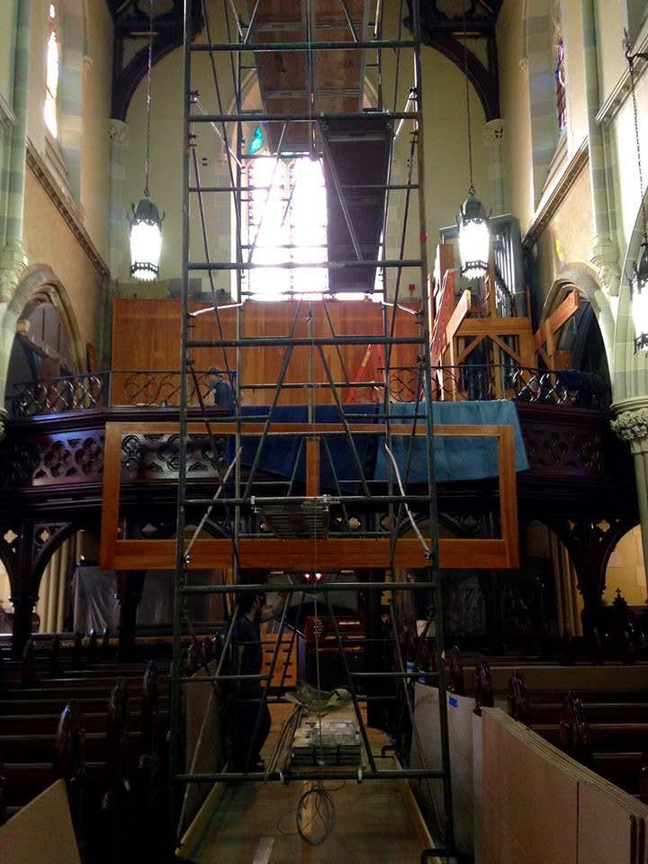 Preparing for the Choir Loft Restoration: October 2016 Dismantling of the St.