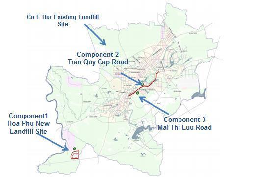 Figure 1: Location of Buon Ma Thuot City Subproject II. OBJECTIVES AND METHODOLOGY OF RESETTLEMENT INDEPENDENT MONITORING 2.1. Objectives 10.