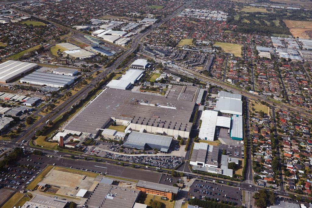 VIEW FROM ABOVE Clayton Business Park Building 25 Westall Train Station Building 4B Building 4A