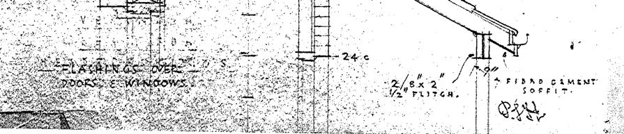 Verandah Details for Type G.2 dwelling, 2 August 1940.