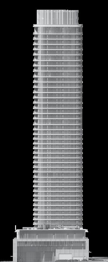 South Face 585 Bloor Street East Suite 2C-2 2 Bedroom West Face BALCONY FLOOR 28-39 FLOOR 28-39 FLOOR 6-27 FC LIVING N 15'-5 845 N All dimensions are approximate and subject to normal construction