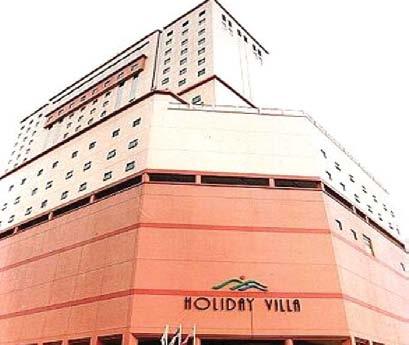 HOLIDAY VILLA ALOR SETAR Holiday Villa Alor Setar is a 4-star hotel located within a commercial complex primarily located in the city centre of Alor Setar.