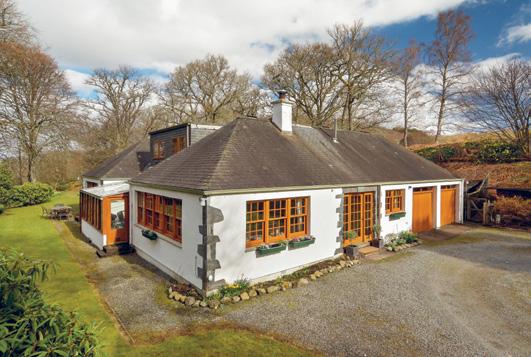 ASPEN HOUSE Killiecrankie Pitlochry Perthshire PH16 5LG An attractive modern country house close to some of Perthshire s most beautiful scenery