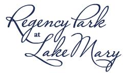 733 Secret Harbor Lane, Lake Mary, Florida 32746 (Office) 407-328-8208 (Fax) 407-328-8238 Email: Manager@RegencyParkCondo.