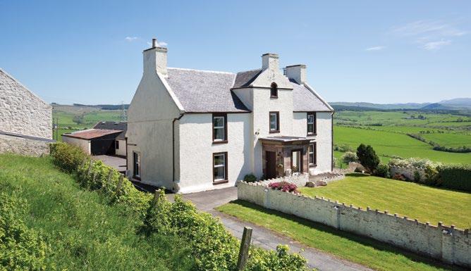 Guiltreehill Farmhouse Guiltreehill Farmhouse stands centrally on the farm with a westerly aspect providing outstanding views over the Ayrshire countryside towards the coast.