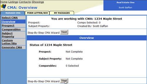 Create New CMA CMA: Overview The