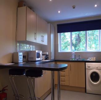 furnished and carpeted crockery, including washing machines Residents living in single rooms share kitchen/dining room with up