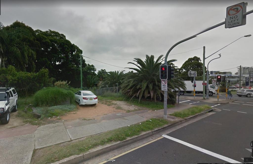 Option 2 - Corner Princes Hwy and M5 off-ramp RMS owned land Small parcel of land, may be