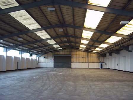 The warehouse space can be accessed via the two concertina loading doors to the front of the unit a roller shutter door to the rear. The concertina doors have a maximum height of 4.4m (14.