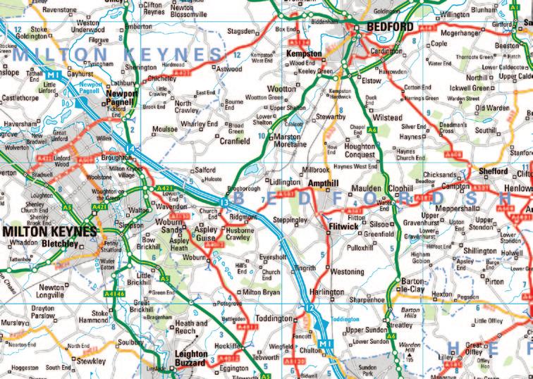 POSTCODE OF NEAREST PROPERTY: MK45 2BB COLLINS BARTHOLOMEW 2003 Travel & Transport 1.0 miles to the A6 2.4 miles to Flitwick Train Station* 5.3 miles to the M1 (J12) 10.