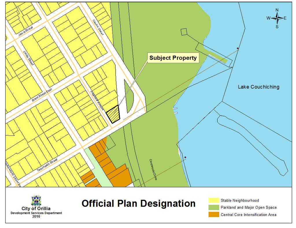 14 The application conforms to the objectives of the Growth Plan and will aid the City of Orillia in meeting its infill/intensification target.
