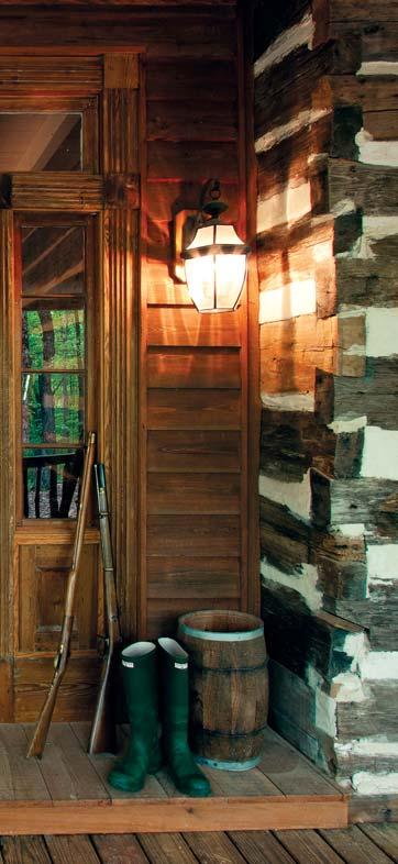 cabin fever Old Meets New A rejuvenated 1800s log dogtrot inspires an updated addition.