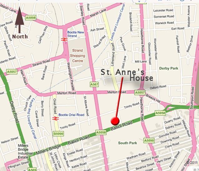 Location St Anne s House is located at the heart of Bootle Town Centre within the main office quarter. Located within Sefton, Bootle is recognised as being at the commercial heart of the borough.