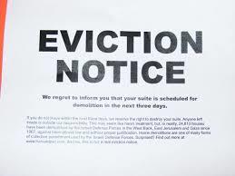 Starting the Eviction Process: Written Notice to Tenant The eviction process always begins with written notice to tenant the type and length of notice may depend on why eviction and type of