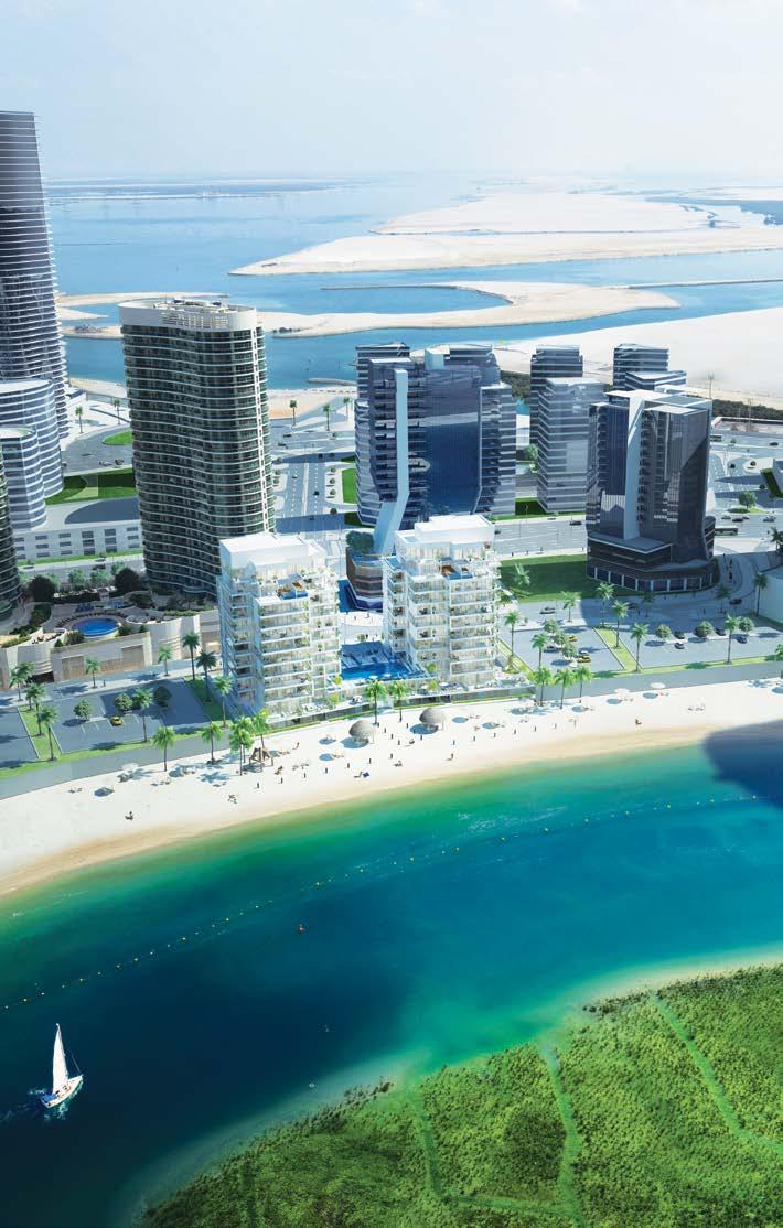 INTRODUCTION An ocean-side development in a lush green island setting offering spectacular views over Abu Dhabi city and the Arabian Gulf.