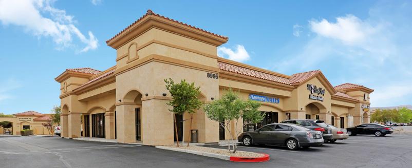 PROPERTY DETAILS LEASING DETAILS Lease Rate: $1.35 - $1.65 PSF NNN Space Available: +/-1,150-4,028 SF PROPERTY HIGHLIGHTS Located on the hard corner (SE) of W. Flamingo Rd.