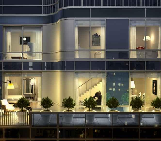 DUPLEX APARTMENT WITH PRIVATE TERRACE