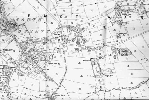 1890 Ordnance Survey Map Highfield House is marked.