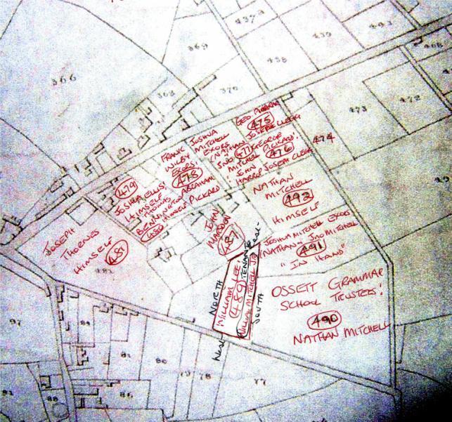 PLOT 489 is the Highfield Plot DEED OF CONVEYANCE DATED Nov 29 th 1850 William LEE of Horbury, yeoman 1st Part Jane Ann Craven LEE, spinster and Adelaide Craven LEE, spinster both of Horbury, (only