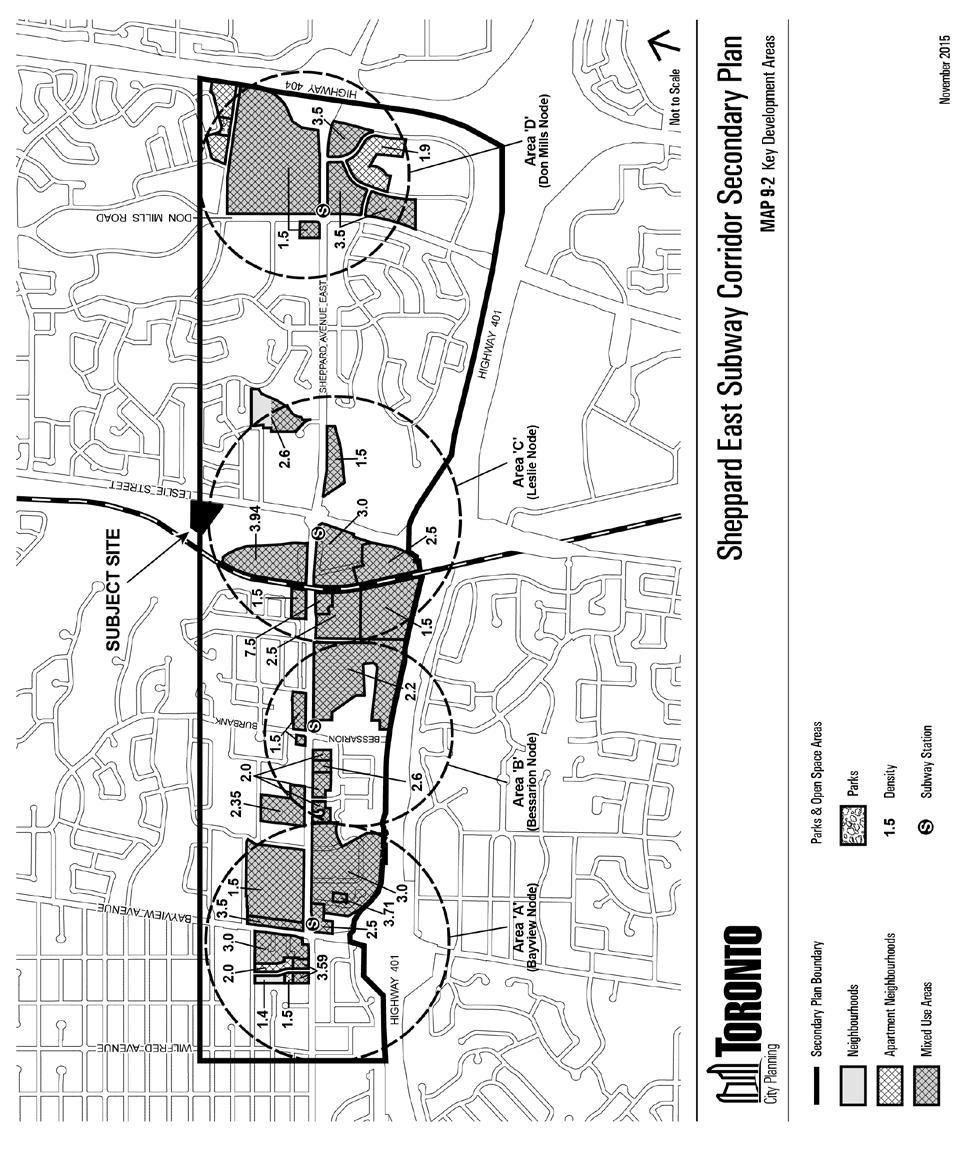 Attachment 27: Sheppard East Subway Corridor Secondary Plan