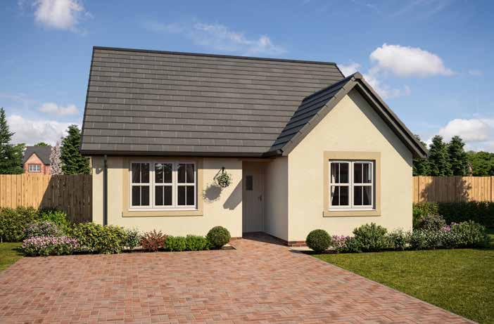 Dormer Bungalow with Detached Single Garage or Driveway Parking
