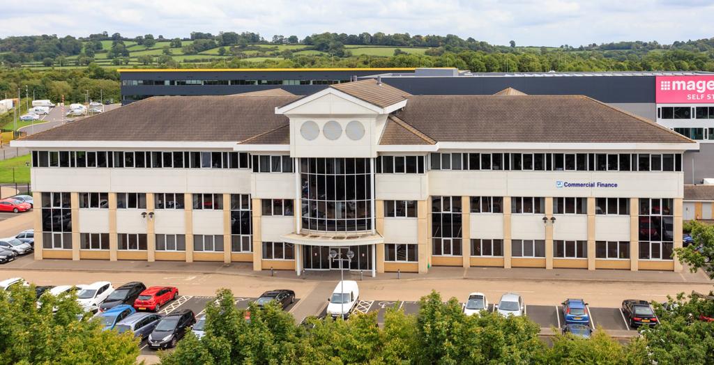 Prominent location off Junction 11 of the, providing direct access to the national motorway network Freehold A modern detached office building totalling approximately 31,003 sq ft (2,880 sq m)