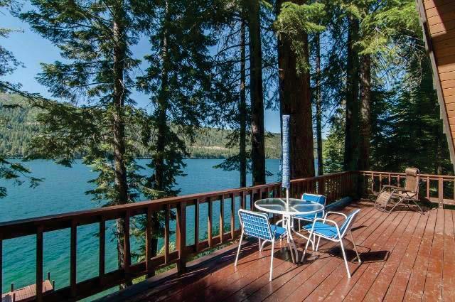 Donner Lake, this charming lakefront cabin offers summer enjoyment at its