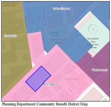 President Rich Hillis San Francisco Planning Commission March 7, 2018 Page 5 Notably, only a small portion of the property is within the C-3-R district the rest of the property is within the C-3-G