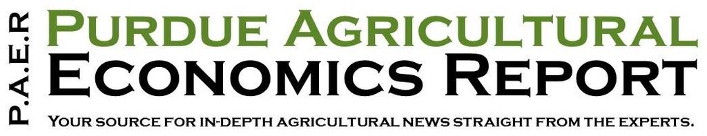 P a g e 1 August 2015 CONTENTS The Bears Control the 2015 Indiana Farmland Market... 1 Indiana Pasture Land, Irrigated Farmland, Hay Ground, and On-Farm Grain Storage Rent.