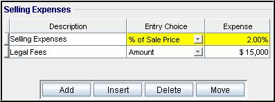 Sale Price Based on a Cap Rate of 7.50% using the Income for the year following the Sale i.e., based on the Income & Expenses for year 10. The Sale Price Estimator should appear like this; 1.