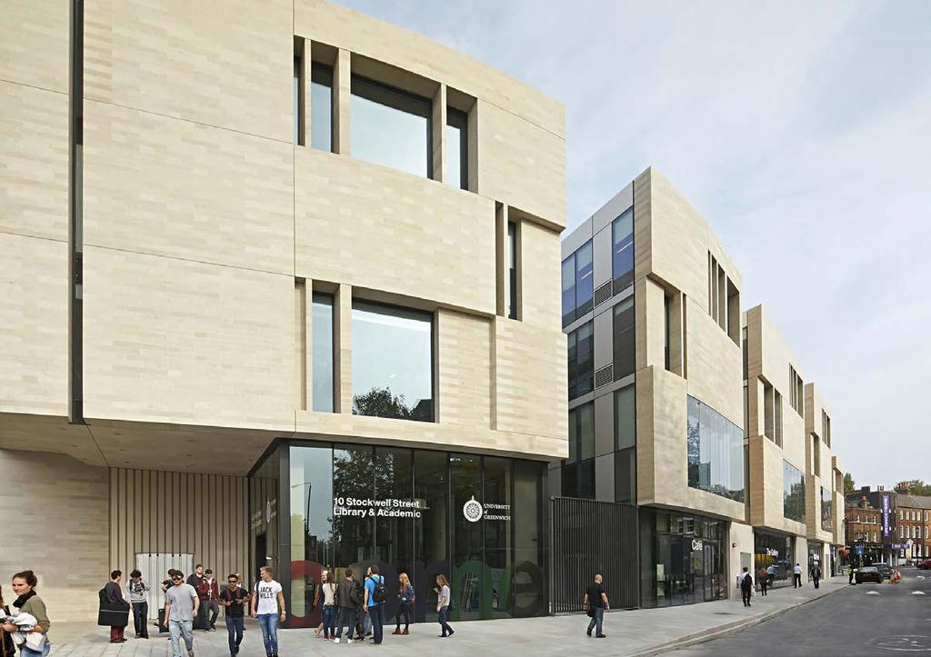 School Of Architecture, University Of Greenwich Detailed planning permission for new School of Architecture and Construction within the Maritime Greenwich World Heritage Site and a conservation area.