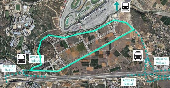 New Acquisition: Logistic plot of land in Cheste 39 Prime and strategic location along the main logistics axis of Valencia, a key location for international trade