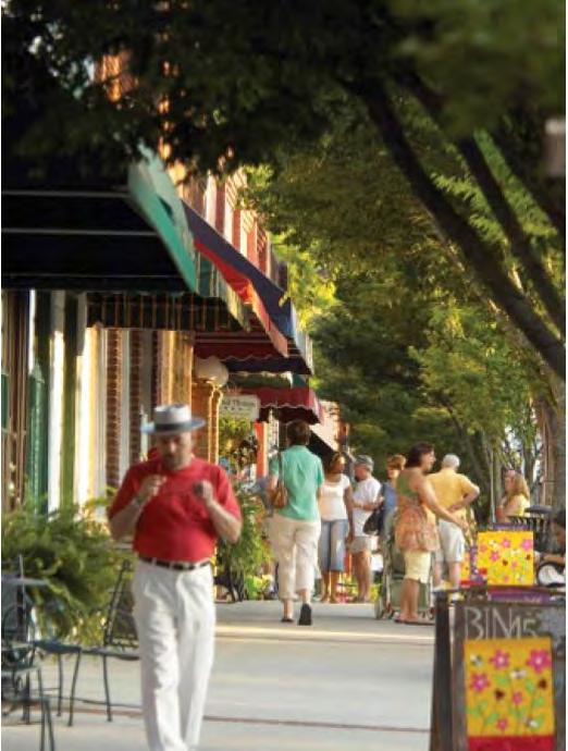 Investments in a community s walkability