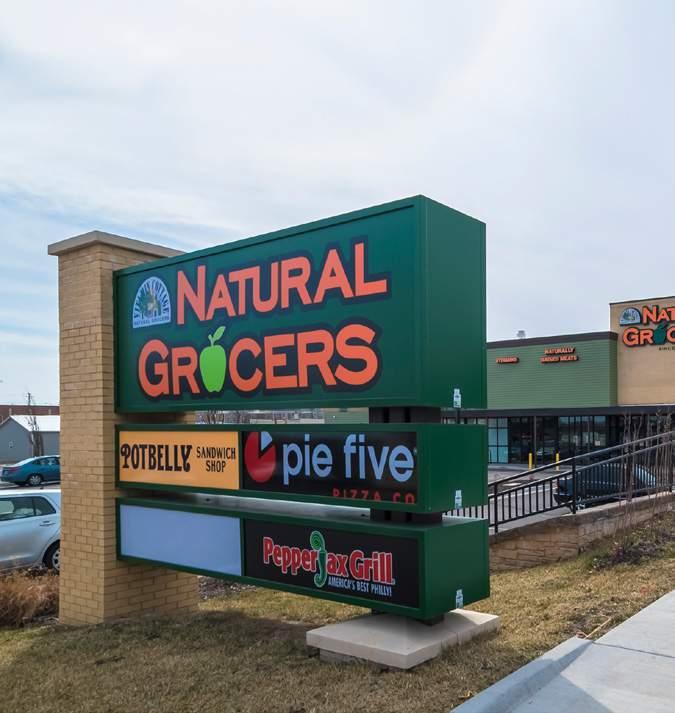 core characteristics Property Highlights Extensive new construction in the immediate area including: Potbelly, Pie Five Pizza, Starbucks, Qdoba, Chick-fil-A, Subway and Freebirds Subject property is