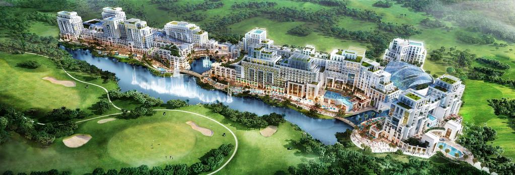 WELCOME TO WONDERLAND This unparalleled development provides luxury living on a grand scale, with over 2,000 hotel apartments of varying size, all offering exceptional views of the development, the