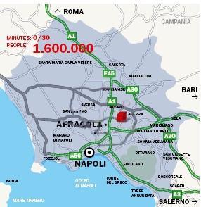 3 Location and catchment area Location Via Santa Maria La Nuova 1 Afragola Napoli Campania-