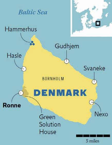 MODERN LIVING OF BORNHOLM SIGN UP REGISTER Bornholm is the sunniest part of Denmark, situated in the Baltic Sea.